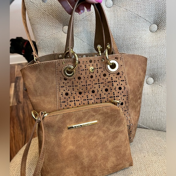 Steve Madden Handbag with Wristlet - Picture 7 of 16